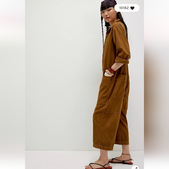 Free People Pants - RARE LIMITED EDITION COLOR Free People We The Free Margarita Jumpsuit Oversized